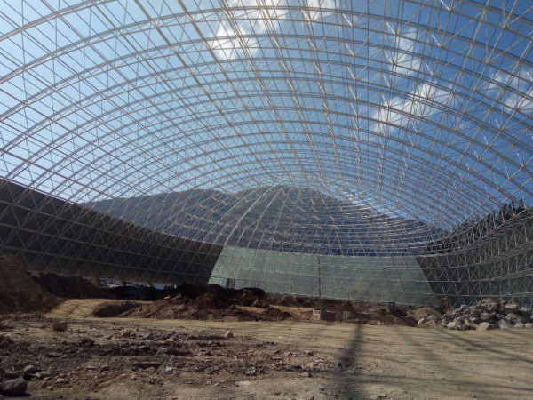 大渡口干煤棚网架加工案例