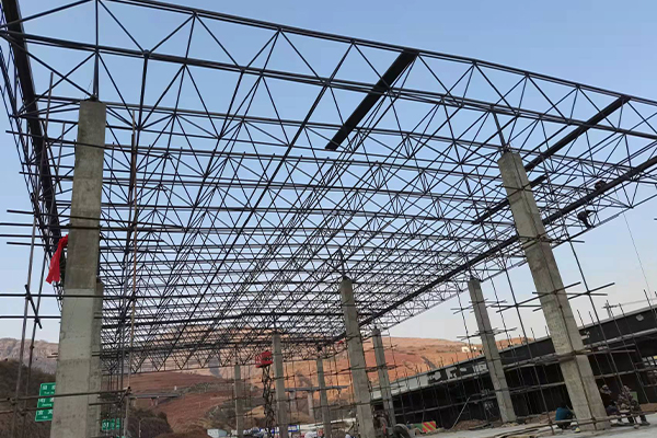 大渡口钢结构网架图片